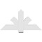 Ekena Millwork Redmond Architectural Grade PVC Gable Bracket, 48"W x 24"H x 4"D x 6"F, 12/12 Pitch GBP048X24X0406RED00 - alternate 5